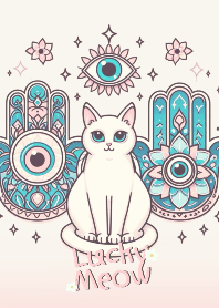 Somehoww : LUCKY NEKO & EVIL EYE (Rose)