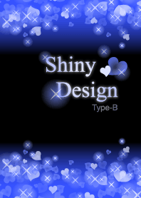 Shiny Design Type-B ブルー＆ハート
