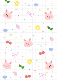 Cute little rabbit 5(Pp)