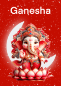Ganesha Sunday-red