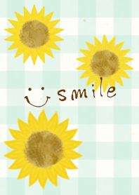 SUMMER sunflower- smile2-