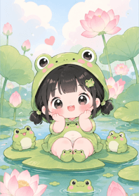 Cozy Frog Lotus Theme
