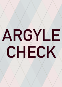 ARGYLE CHECK pastel simple