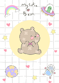 my cutie bear in space2