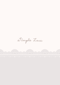 蕾絲 /gray & light beige