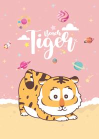 Tiger The Beach Pink