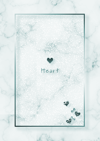 Marble and heart blue09_2