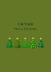 哈囉聖誕樹(抹茶綠色)