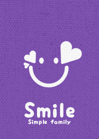 Smile heart ver_Purple1