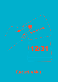 Birthday color December 31 simple: