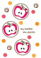 My bubble apples
