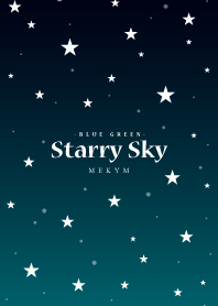 - Starry Sky Blue Green -