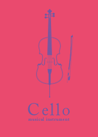 Cello gakki Fukusha Purple