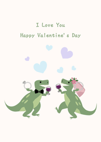 I love you the most! Dinosaur Companion