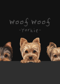 Woof Woof - Yorkie - BLACK/GRAY