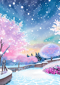 Beautiful real scenery(Winter-1309)