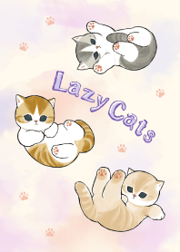 ธีมไลน์ Lazy Cats