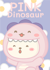 ธีมไลน์ Pink Dinosaur!