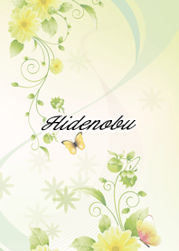 ธีมไลน์ Hidenobu Butterflies & flowers