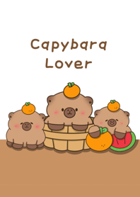 ธีมไลน์ Capybara Lover