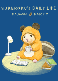 ธีมไลน์ SUKEROKU NO NICHIJO -Pajama Party-