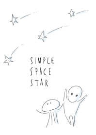 ธีมไลน์ simple space Star
