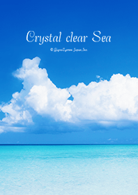 ธีมไลน์ Crystal clear Sea