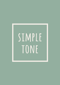 ธีมไลน์ Simple tone / Antique green