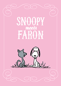 ธีมไลน์ Snoopy & Faron