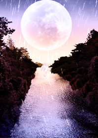 ธีมไลน์ twilight moon forest