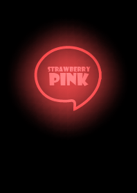 ธีมไลน์ Strawberry Pink Neon Theme Vr.6
