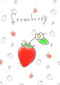 ธีมไลน์ Strawberry cute