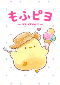 ธีมไลน์ mofupiyo(ice cream)