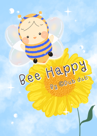 ธีมไลน์ Bee Happy :D
