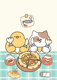 ธีมไลน์ Pizza lovers