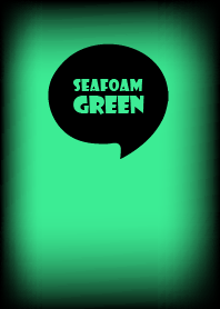 ธีมไลน์ Seafoam Green And Black Vr.6