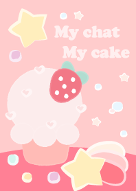ธีมไลน์ My chat my cake 5