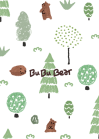 ธีมไลน์ bubu Bear