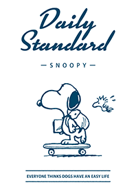 ธีมไลน์ Snoopy สำหรับใช้ในทุกวัน (ขาว)