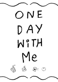 ธีมไลน์ one day with me ! - line2me.in.th