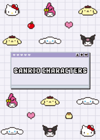 ธีมไลน์ Sanrio characters พิกเซล