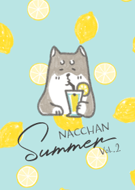 ธีมไลน์ Shiba inu Nacchan Summer - vol.2 -