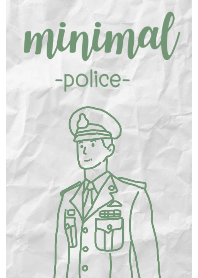 ธีมไลน์ มินิมอลตำรวจ(3)