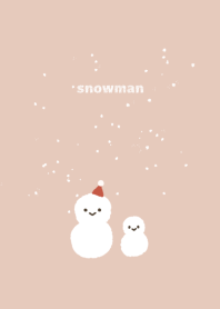 ธีมไลน์ snowman...