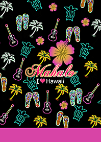 ธีมไลน์ I Love Hawaii #8