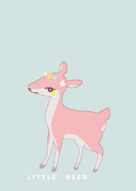 ธีมไลน์ Little pink Deer